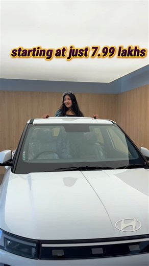 Bhavna choudhary 🌼 Indore food blogger on Instagram: "All New VENUE, starting at just ₹7.99 Lakhs* ex-showroom Petrol aur Diesel ✨ D-cut steering wheel ✨ Dark chrome radiator grille ✨ 16-inch diamond cut alloy wheels ✨ Dual 12.3-inch curved panoramic display aur Level 2 ADAS safety @harshhyundai Instant loan approval ✔ Flexible finance options ✔ Easy EMI plans ✔ 27+ years se Harsh Hyundai Indore ka trusted name hai hassle-free car buying ke liye! 📞 Booking ke liye contact karein: 📍 Palasia – 