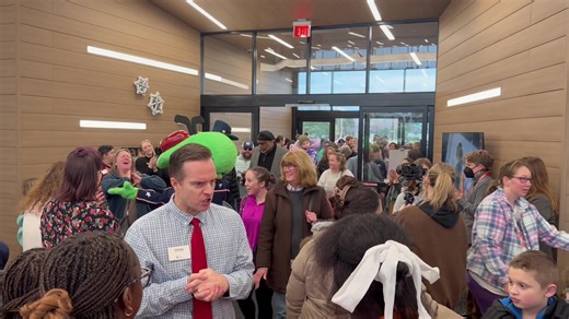 Opening of Columbus Metropolitan Library, Canal Winchester branch 📚🇺🇸#library #columbusohio
