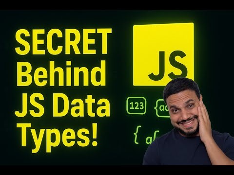 🔥 Secret Behind JS Data Types Nobody Tells You! | primitive vs non primitives data types
