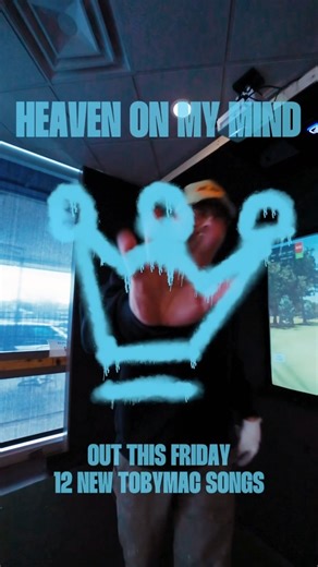 TobyMac on Instagram: "Workin’ hard on the droppin’ this new record 🤣 “Heaven On My Mind” 12 new songs coming out this Friday !!!"