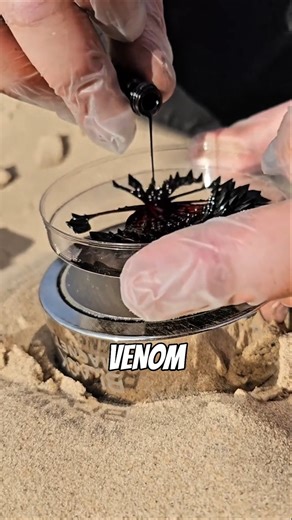 DIY Venom from Sand 🕷️ step by step ⚒️