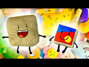 Sticker And Sidewalky Plush Unboxing! (BFDI Plush Collection)