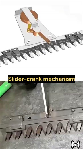 How a Slider-Crank Mechanism Works! ⚙️ (3D vs. Prototype) #shorts