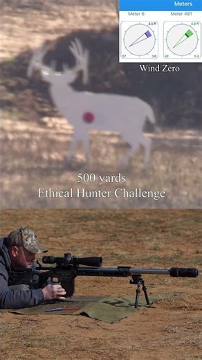 6mm BRA 500 yard hunting ethical challenge