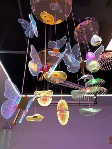 🦋✨ Colorful LED Butterfly Lights - Add a magical touch to your space!