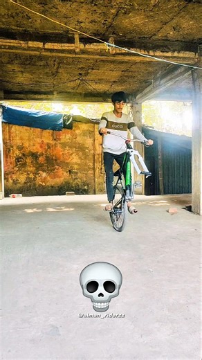 cycle peg wheelie without font wheel💥💀#shorts #aimanriderzz #automobile #stunt