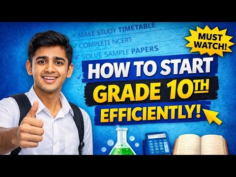 Starting Class 10? Watch This First | Daily Routine for 90%+
