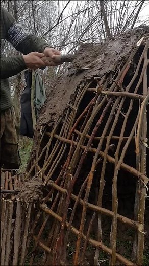 I Built My Own Survival Shelter in the Wild | Mastering Bushcraft Skills