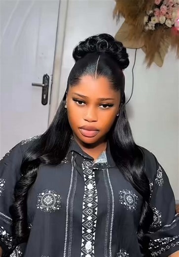 Bridal bliss😍❤️ #bride #bridalhair #gambian_tiktok🇬🇲🇬🇲 #fyp #hairline