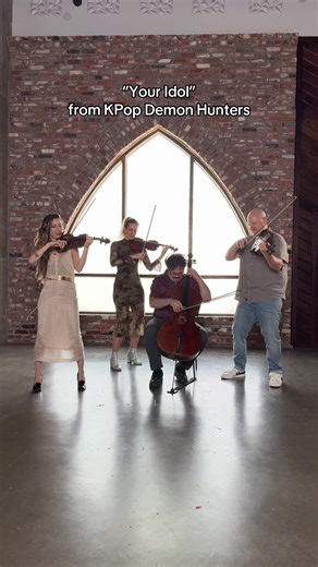 We’ll be Your Idol 💜 Stream our VSQ Performs KPop Demon Hunters album now! #kpopdemonhunters #kpdh #youridol #huntrix #vitaminstringquartet