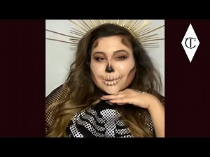Spooky Skull Makeup Tutorial: Halloween Makeup Masterclass | Charlotte Tilbury