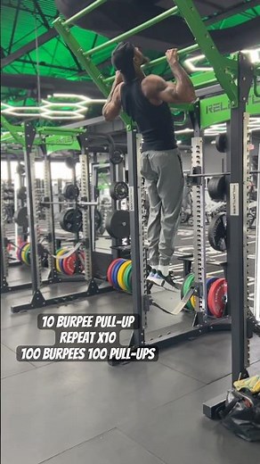 Burpee Pull-Up Finisher￼ 💪🏾🔥#shorts #calisthenics #pain