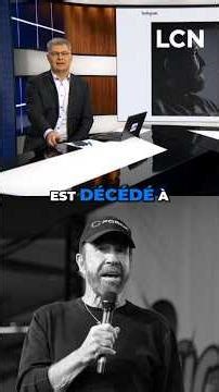 American actor Chuck Norris has died