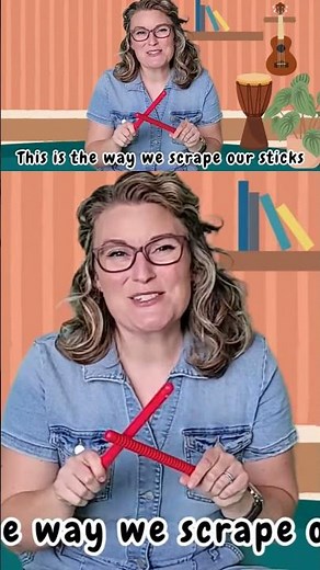 This is the way we tap our sticks! | Rhythm sticks song - Music class for kids