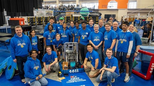 Olentangy robotics team advances to world championship