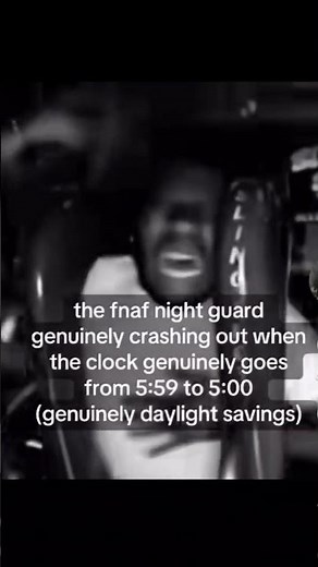 pov day light savings time in fnaf #fnaf #fnaffunny