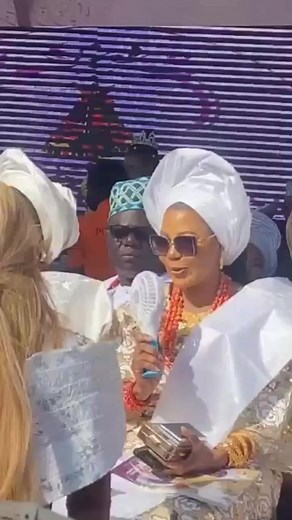 Queen Mariam Ogunwusi and Queen Elizabeth Opeoluwa Ogunwusi Looking Regal At The Olojo Festival going on in Ile Ife. #queensandwomeninpower #fyp #fashion #ooniofife | Queens And Powerful Women