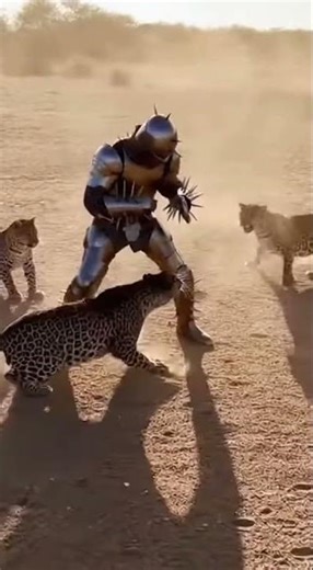 Iron Man Spike Suit Test on Leopards 🐆⚙️ | Extreme Wildlife Experiment