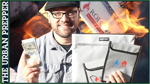 Fireproof document bags and whether they actually work