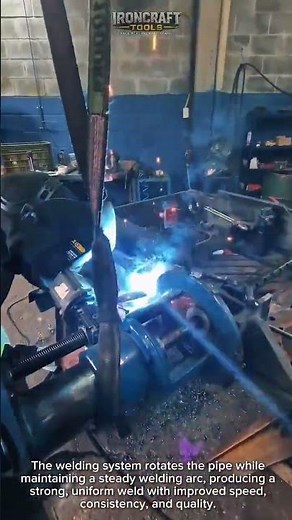 Perfect Automated Pipe Welding! #Welding #Fabrication #Manufacturing