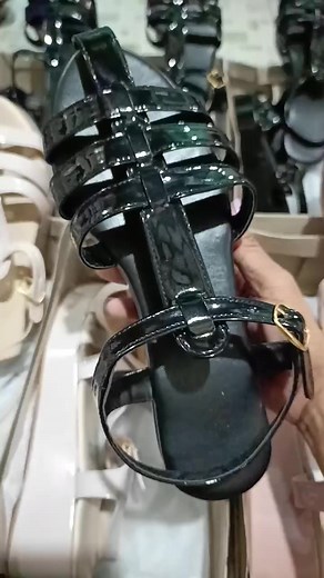 Stand out with our sleek woman's formal Wedge Slides. Upgrade your professional style #randashoes #lagunamadesandals #glossysandals #supportocal #foryourpage #fypシ゚viralシ | R&A Shoe Manufacturer, Supplier, Wholesaler & Retailer