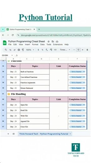 🚀 30 Days Python Tutorial | Complete Beginner to Advanced Guide 🐍