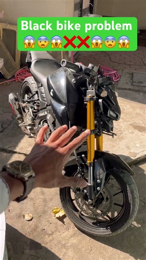 Yamaha mt 15 black colour problem #mt15 #yamahamt15 #mt15modified #automobile