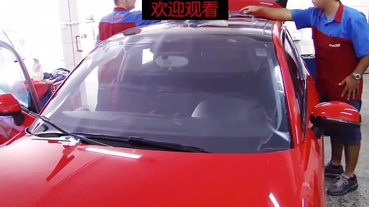汽车贴膜 专业手法贴膜 技术讲解教学视频 初学者必看