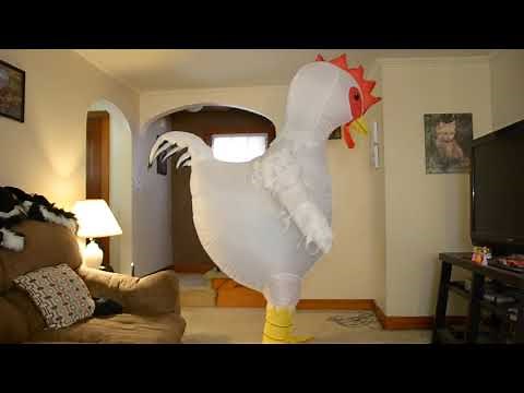 Inflatable Chicken costume