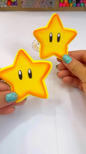 141K views · 2.1K reactions | Estrella Super Mario en foami ⭐️ | Honey manualidades en foami | Facebook
