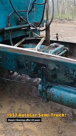 175K views · 2.3K reactions | 1957 AutoCar Truck: Classic Revival Steam Clean! #cars #cleaning #carclean #reels #viralreels #pressurewash #vintagetruck #trucks #truck | Diesel Creek | Facebook