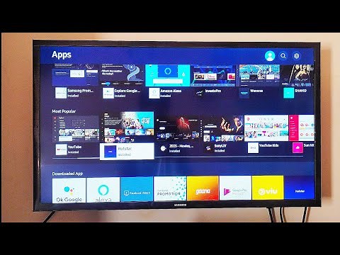 How to Install and Uninstall Apps in Samsung Smart TV's | Complete Tutorial |