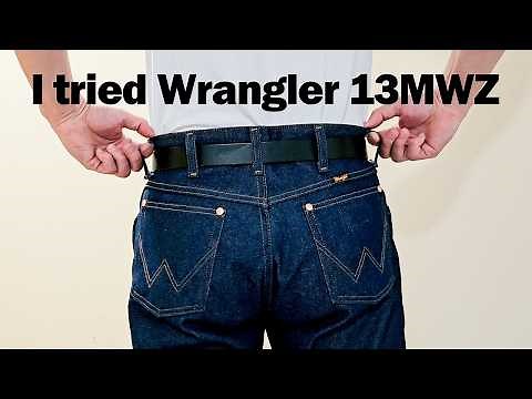 Wrangler Men's 13MWZ Cowboy Cut Original Fit Jeans | First Impression Review & Try On