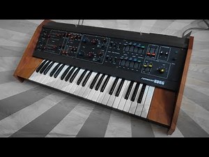 KORG MAXI-KORG 800DV Analog Synthesizer (1975) Sound Demo