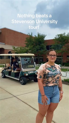 The best way to get to know Stevenson is scheduling your own tour. Schedule yours today at Stevenson.edu/visit | Stevenson University