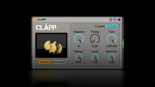 CLÄPP II advanced clap designer for Ableton Live by Termite Audio