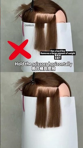 How should dental clippers be used#Haircut tutorial#Learn hairdressing from scratch#Sharin