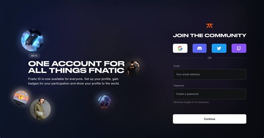 Fnatic ID | One account for all things Fnatic