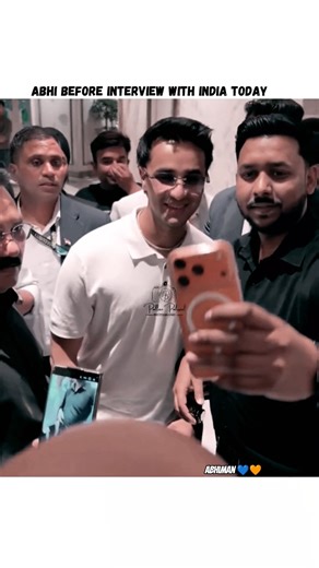 Abhi Before india today's Interview | Abhishek Sharma | #abhisheksharma #indiancricketteam