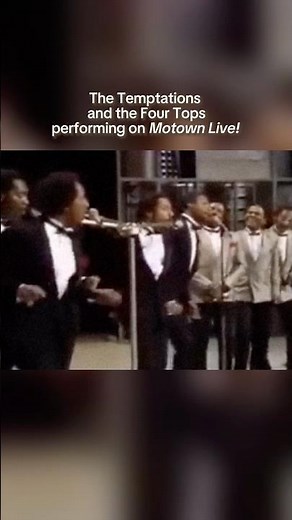 The Temptations and the Four Tops showed what true camaraderie looked like on the ‘Motown Live’!🕺🏿