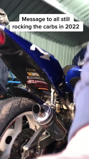 Motorcycle Close-Up: Exploring a Custom Blue Bike