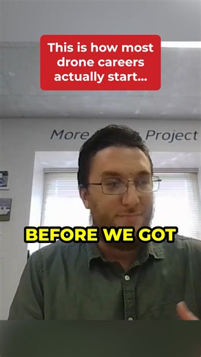 This is how most drone careers actually start... can you relate? Watch the full case study here: https://youtu.be/0o4dscHZkBc #uavcoach #dronepilotgroundschool #drones #faa #droneflying #drone #dronelife #dronetraining | UAV Coach