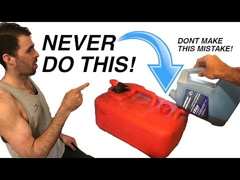 How to mix 2 stroke gas properly! Get the most out of your engine!!!