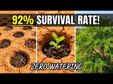 92% Survival Rate. Zero Watering. The African Planting Method They Refuse to Teach.