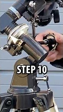 AZ vs EQ Mount - Step by Step #Telescopes #Space #Astronomy
