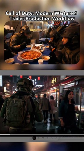 DeeVid AI: Modern Warfare 4Trailer Production Workflow