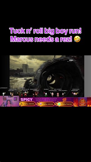 Marcus down! That was a close one! First Play through of Gears! #gearsofwar #twitch #fyp #gamers #gamingclips