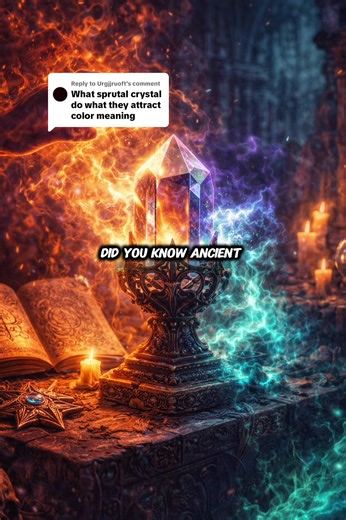 Replying to @Urgjjruoft Did you know ancient practitioners did not believe crystals were magic by themselves, but that they could hold intention like a vessel holds water? They were treated as tools of focus, not shortcuts, and the real power was always believed to come from the person using them. In occult history, crystals were used to stabilise energy, sharpen awareness, and anchor protection into the physical world. Different stones were chosen for different purposes because of symbolism, tr