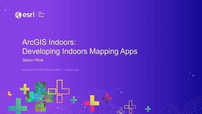 ArcGIS Indoors: Developing Indoor Mapping Apps