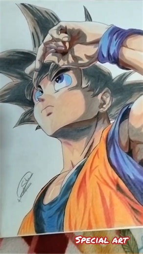 goku drawing final part#art #shorts